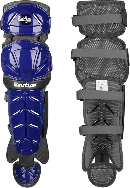 Baseball Catcher Leg Guards Youth Adult Polypropylene Shin Safety Equipment