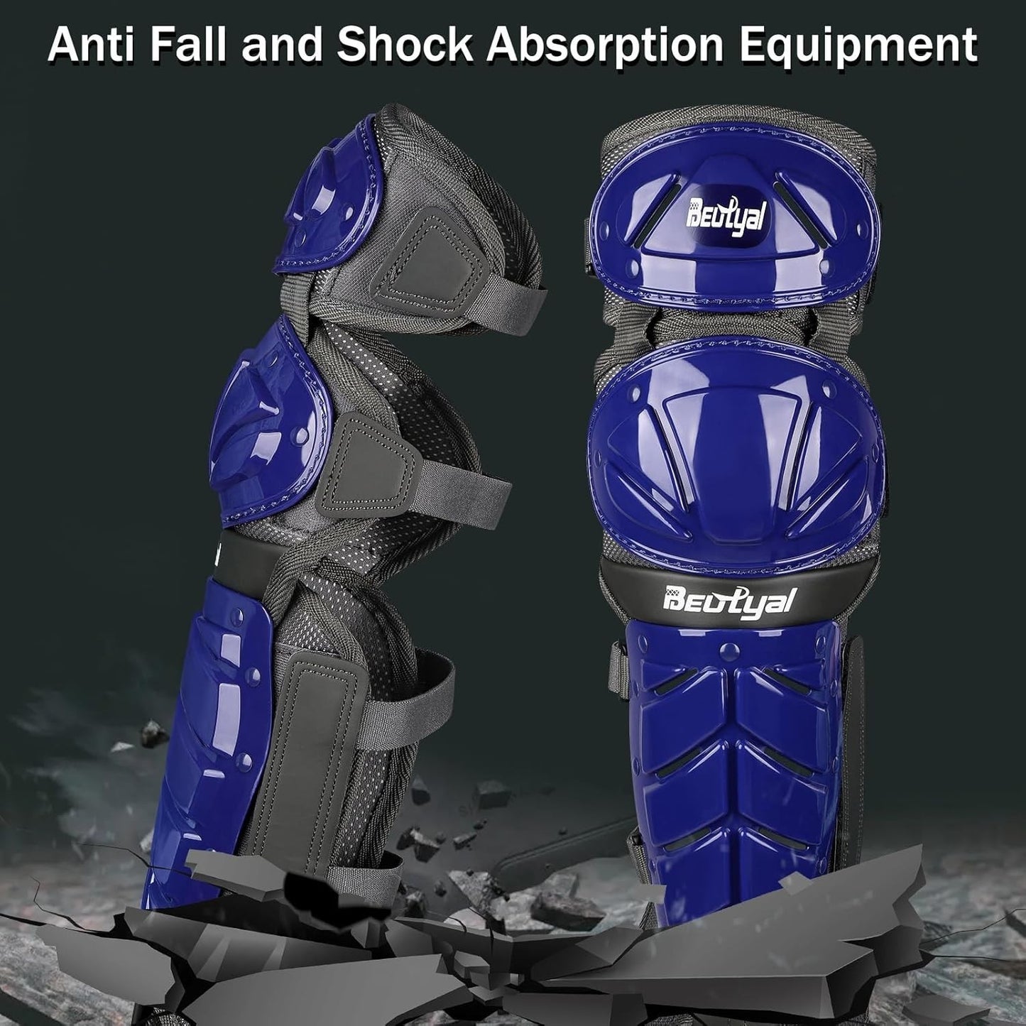 Baseball Catcher Leg Guards Youth Adult Polypropylene Shin Safety Equipment