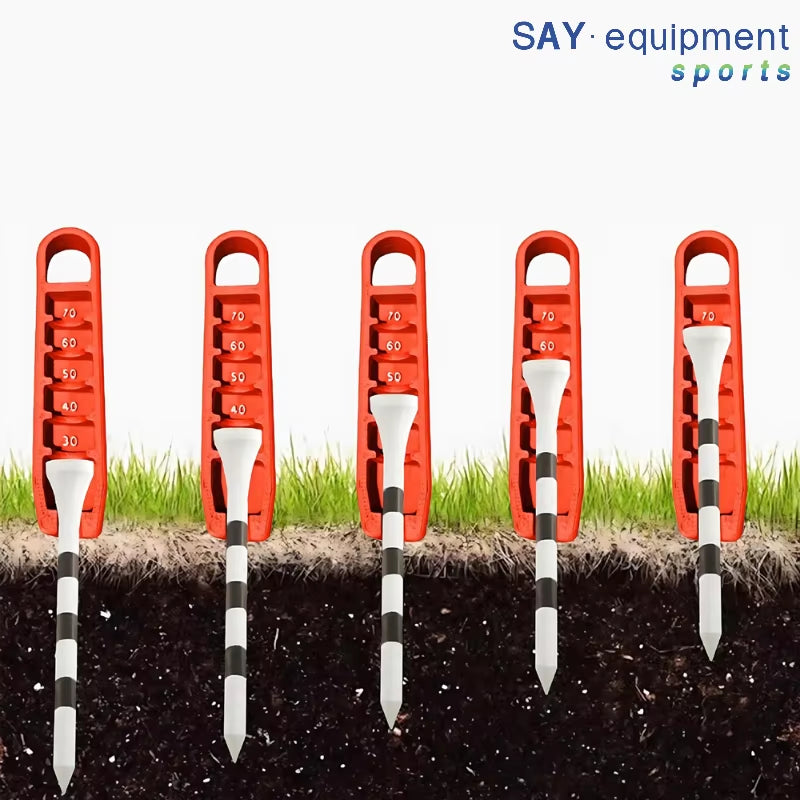 20Mm - 70Mm Golf Elastic Rubber Tees Golf Practice Tees Silicone Durable Golf Tee Golf Limited Ball Tee Golf Training Accessori