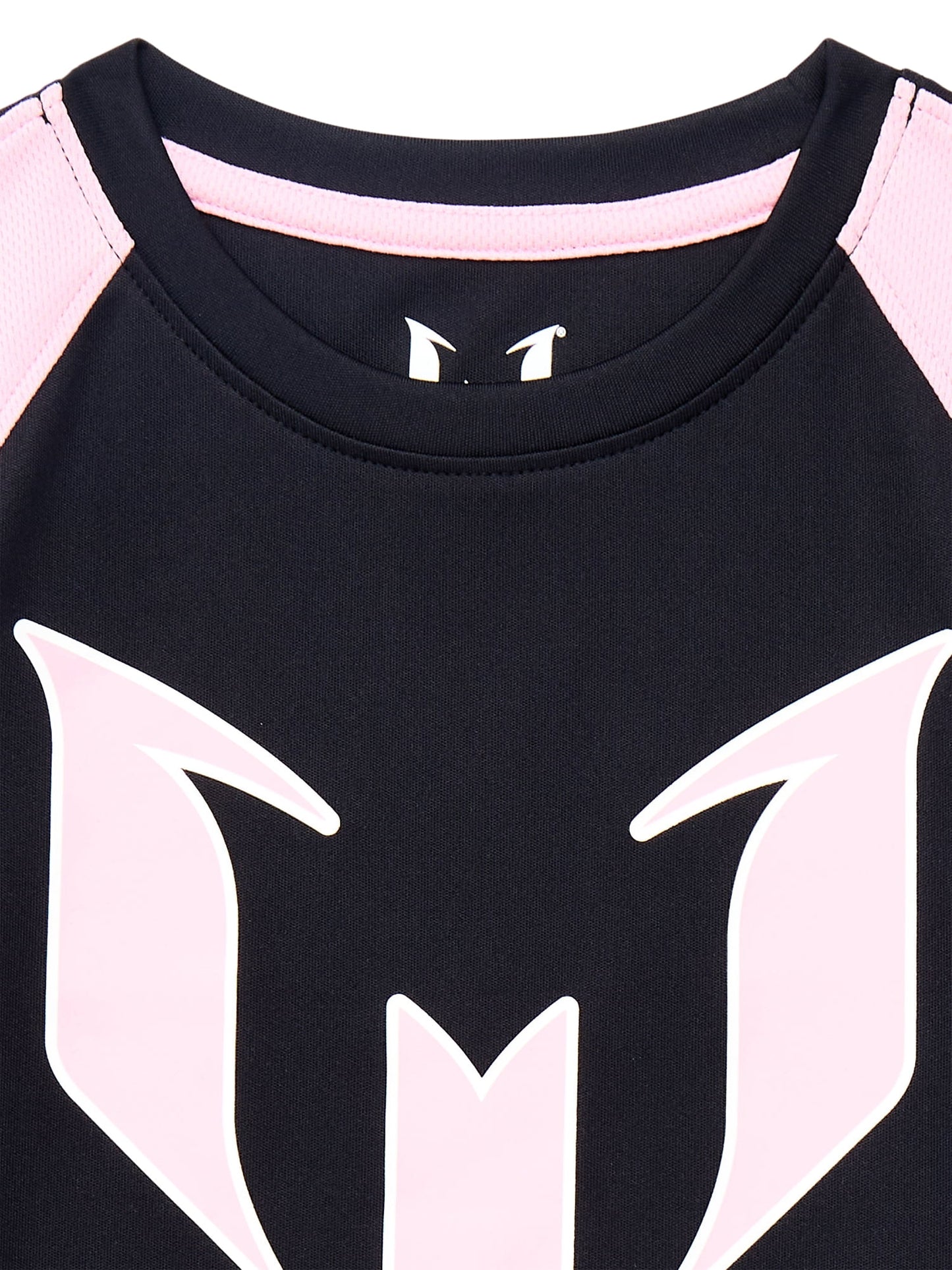 Girls Athletic Lifestyle Jersey with Short Sleeves, Sizes 4-16