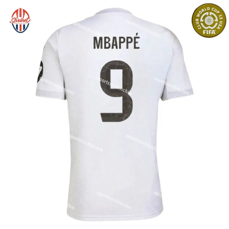 2025 Season Mbappe 9 Bellingham 5 Club World Cup Adult Soccer Jerseys 7 Cairo 10 Modric 9 Benzema 8 Kroos Kids Training Sports Match Short Sleeve Casual Soccer Jersey