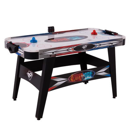 Air Hockey Table with Two Led Pushers and LED Puck, 54 In