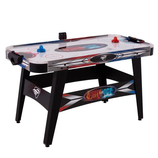 Air Hockey Table with Two Led Pushers and LED Puck, 54 In
