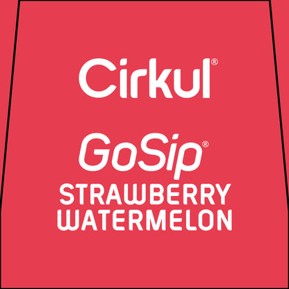 Gosip Strawberry Watermelon Flavor Cartridge, Drink Mix, 1-Pack
