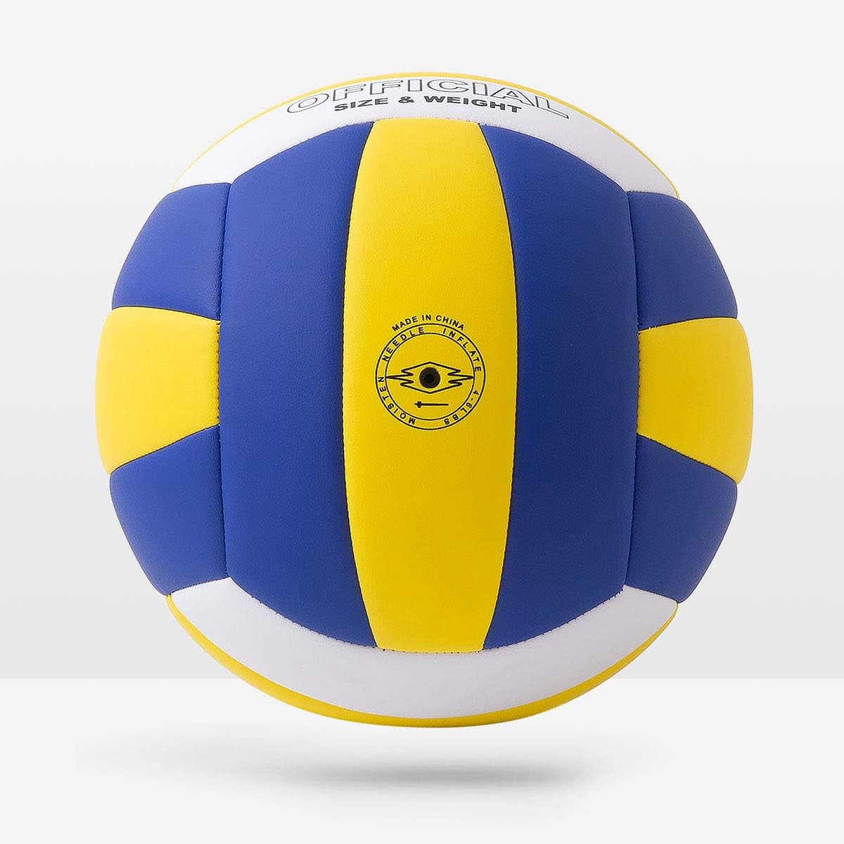 Volleyball, Waterproof Indoor Outdoor Volleyball for Beach Game Gym Training (Official Size 5)