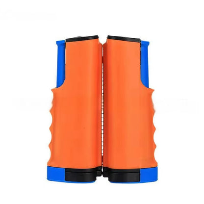 Stretchable Table Tennis Mesh Frame Portable Table Tennis Hand-Held Net Pillar Table Tennis Racquet Combination Set