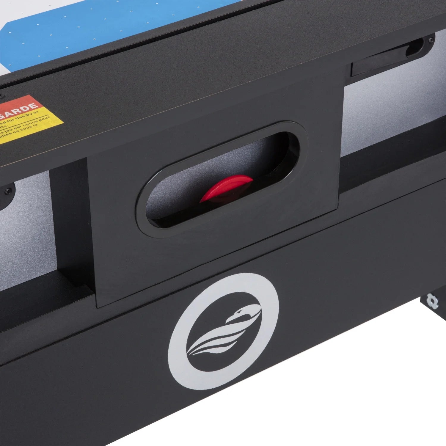 72" 4 in 1 Multi-Game Swivel Table with Air-Powered Hockey, Table Tennis, Billiards, and Launch Football