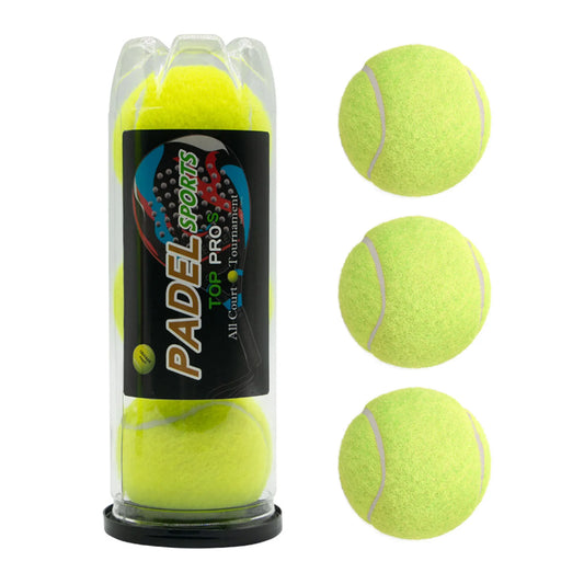 3Pcs Padel Balls Practice Tennis Ball Paddle Tennis Balls High Bounce Tennis Balls