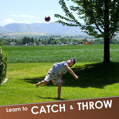 Foam Football - 7.25" Easy Grip Small Football for Kids - Kids Football Youth Size - Quality Soft Foam Toddler Footballs