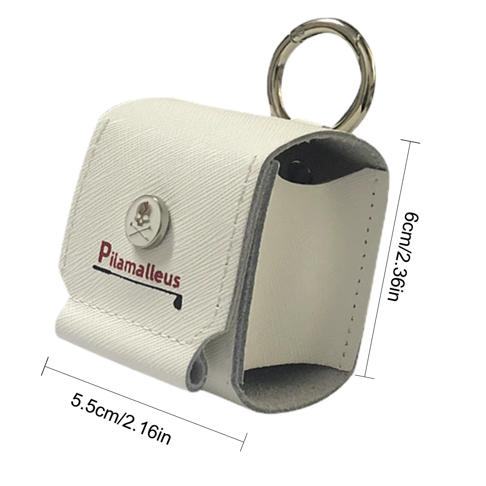 Golf Ball Waist Bag Portable Golf Ball Storage Bag Holder Golf Mini Waist Pouch Pack with Golf Storage Hanger Golf Accessory