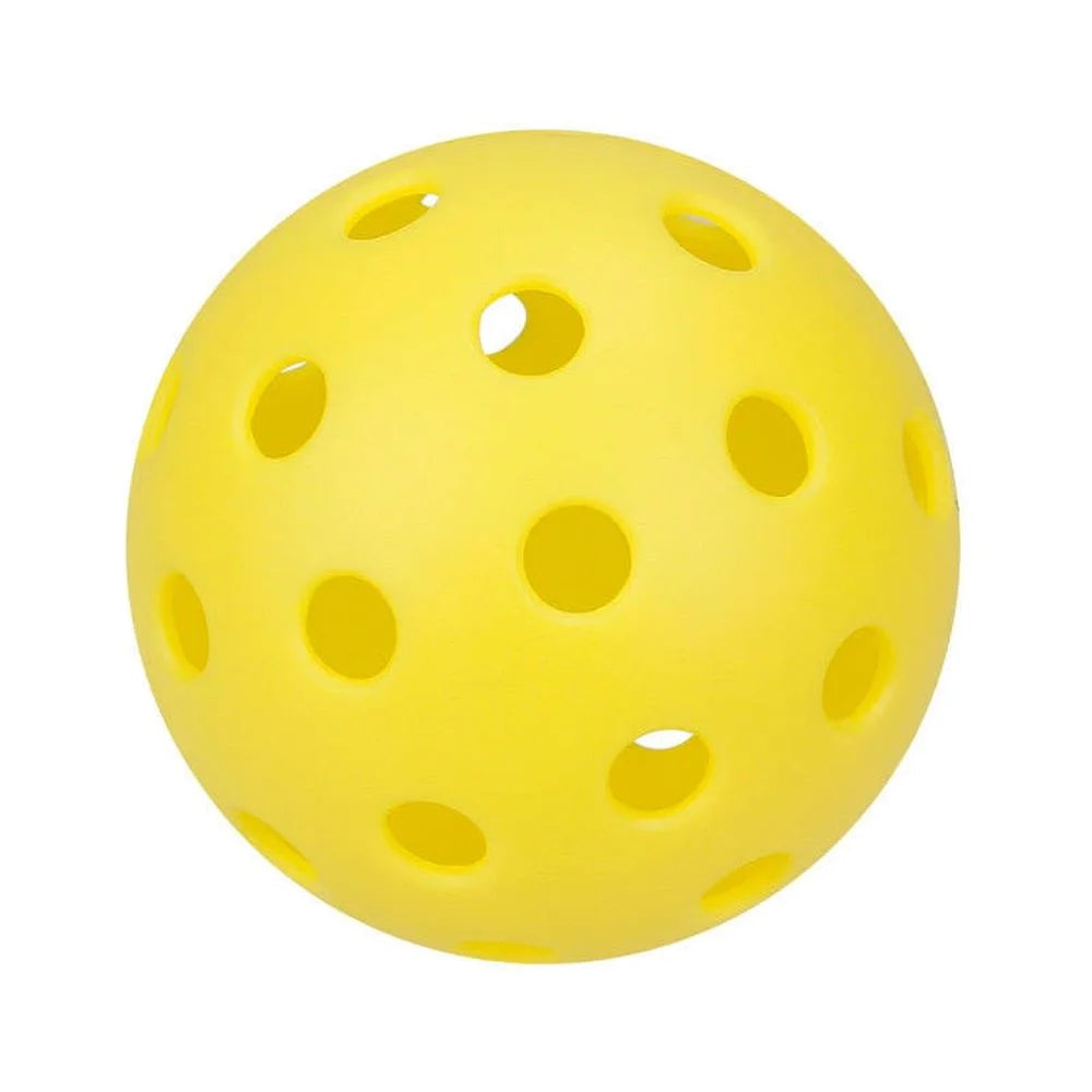 Sports Indoor Outdoor Play Pickleball 40 Hole, 4 Pack - USAPA Approved, Yellow