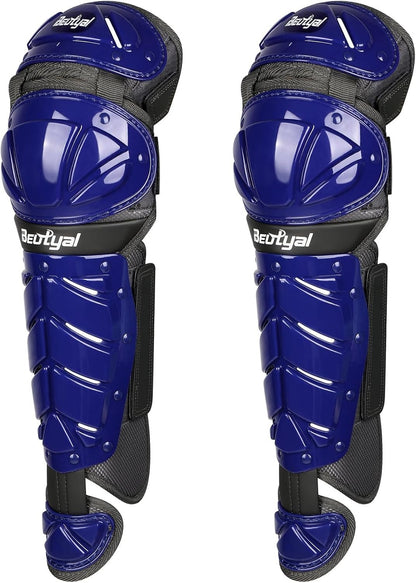 Baseball Catcher Leg Guards Youth Adult Polypropylene Shin Safety Equipment