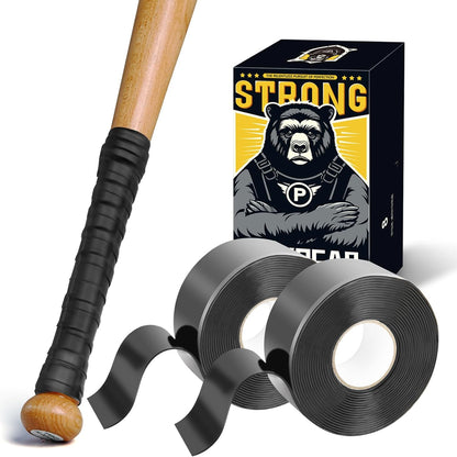 Baseball Bat Grip Tape, 1.1Mm 2 Rolls - Multi Sport Handle Tape for Golf Tennis