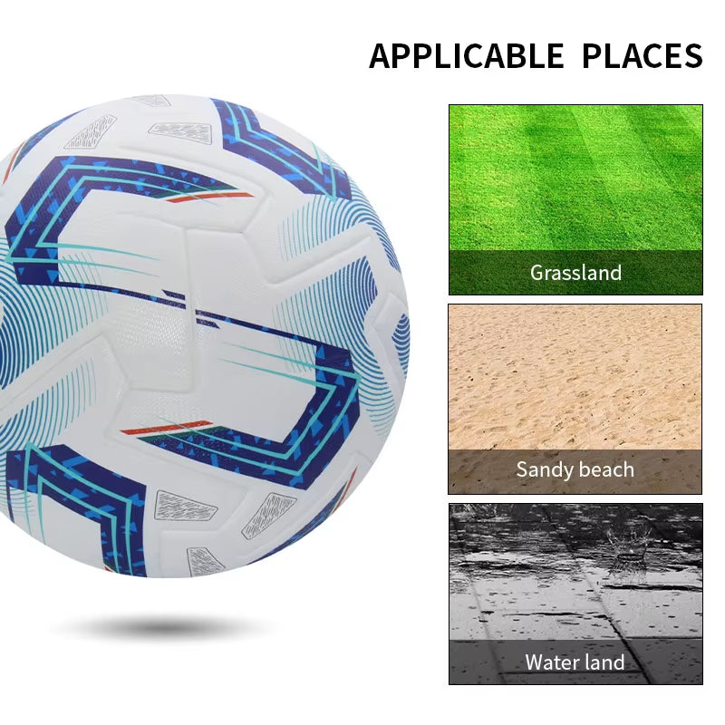 Soccer Ball Professional Standard Official Size 5 Seamless Football Soft PU Wear Resistant High Quality Match Training Balls