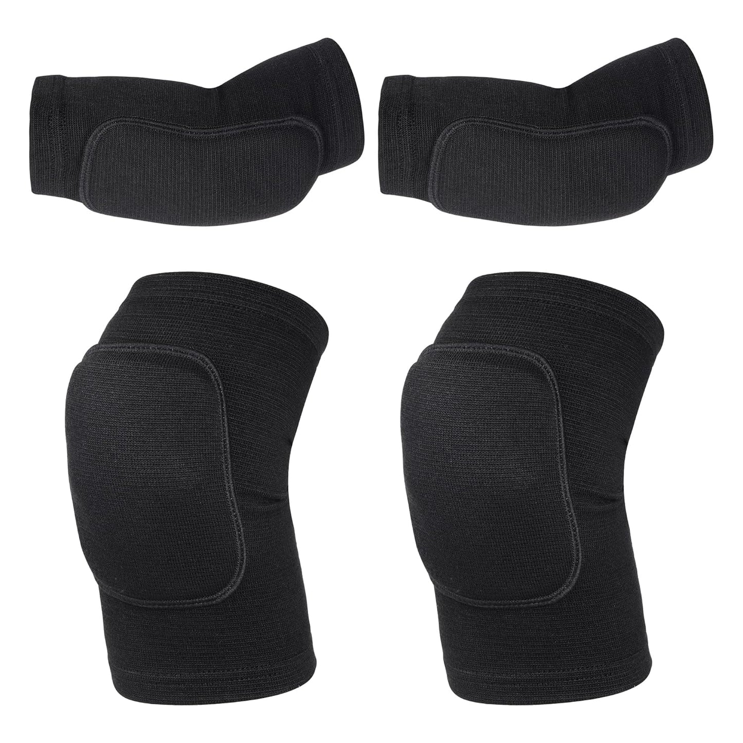 Volleyball Knee Pads and Volleyball Arm Pads Set for Kids Youth Volleyball Yoga