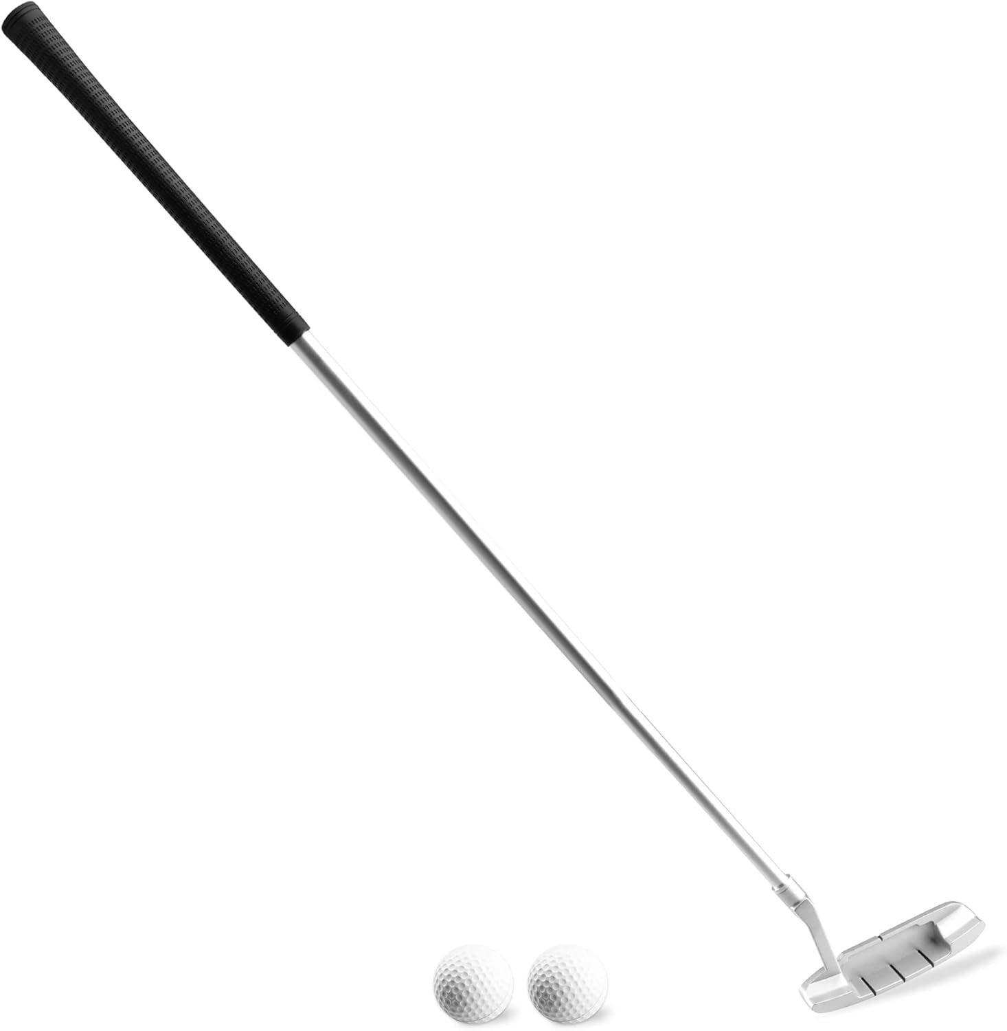 Upgraded Golf Putter, Golf Gifts for Him Her - 33" Two Ways Mini Golf Putters for Men Women Kids Right/Left Handed Golfers, Golf Clubs Set with 2 Golf Practice Balls for Any Putting Mat