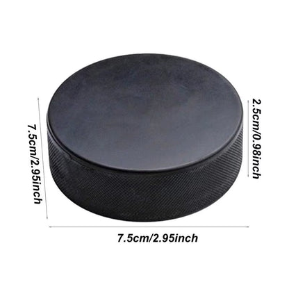 4 Pieces Standard Size Hockey Pucks Smooth Hockey Training Game Pucks Ice Hockey Supplies