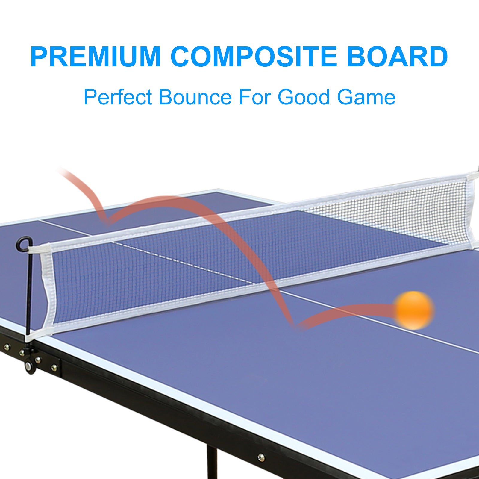 Table Tennis Table Folding Portable Table Tennis Table Set