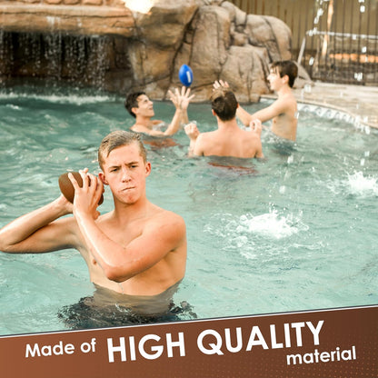 Foam Football - 7.25" Easy Grip Small Football for Kids - Kids Football Youth Size - Quality Soft Foam Toddler Footballs