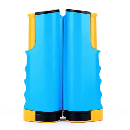 Stretchable Table Tennis Mesh Frame Portable Table Tennis Hand-Held Net Pillar Table Tennis Racquet Combination Set