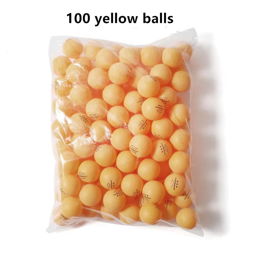 3-Star Table Tennis Balls New Material A40 High-Elastic Durable Training Table Tennis Balls Ping-Pong Balls