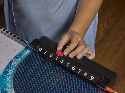 Air Hockey Table with Two Led Pushers and LED Puck, 54 In