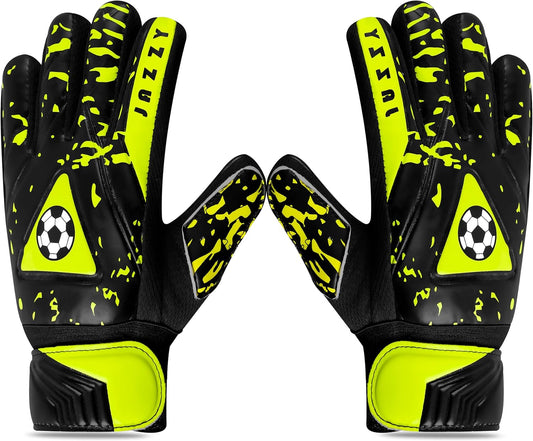 Youth Goalie Gloves with Double Wrist Protection,Non