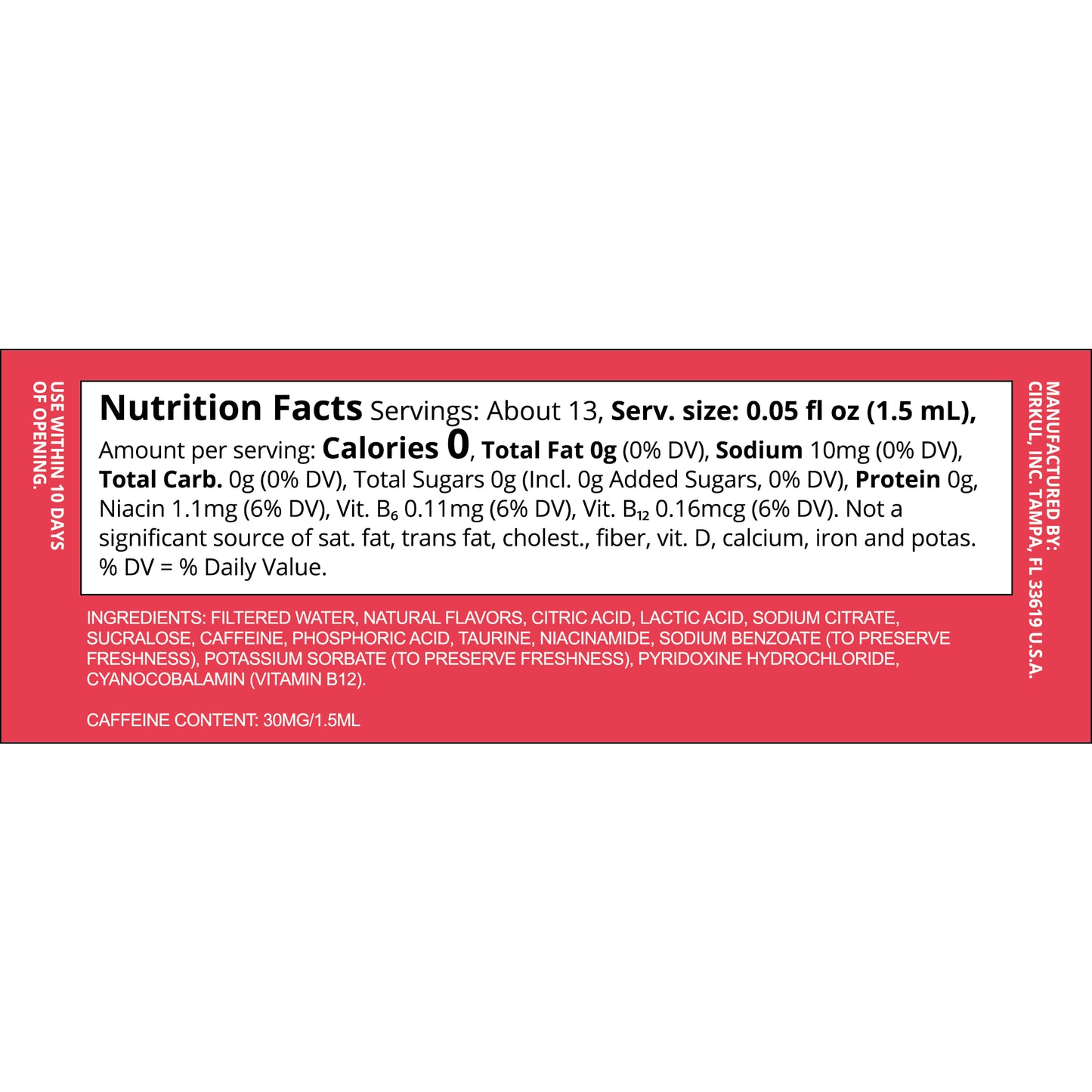 Gosip Strawberry Watermelon Flavor Cartridge, Drink Mix, 1-Pack