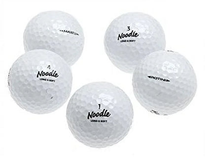 Noodle Mix Golf Balls, Mint Quality, 50 Golf Balls, by Hunter Golf