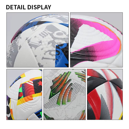 Soccer Ball Professional Standard Official Size 5 Seamless Football Soft PU Wear Resistant High Quality Match Training Balls