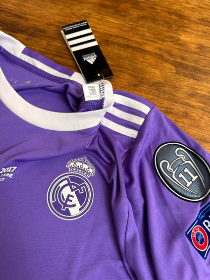 Retro Real Madrid Jersey Champions League Final 2017 – Ronaldo Shirt UCL