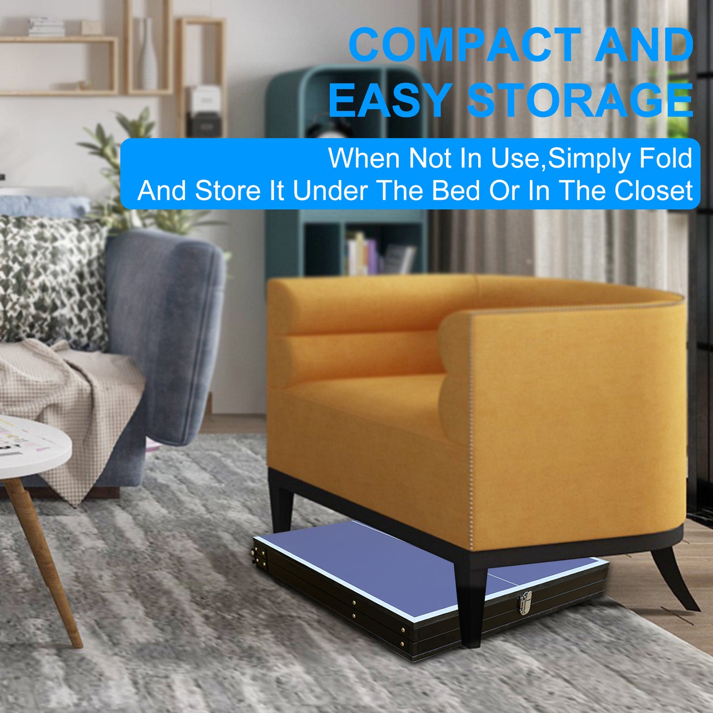 Table Tennis Table Folding Portable Table Tennis Table Set