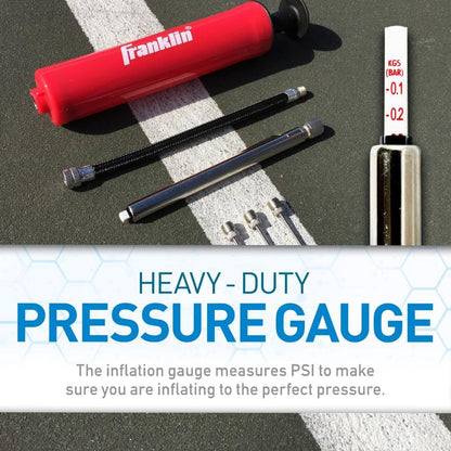 Ball Pump Kit -7.4" - Perfect for Basketballs, Soccer Balls and More - Complete